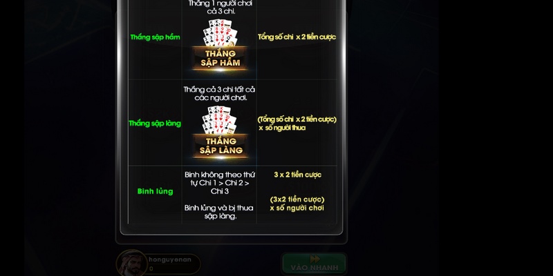 Mậu Binh là một trò chơi cần có thời gian để làm quen và cải thiện kỹ năng